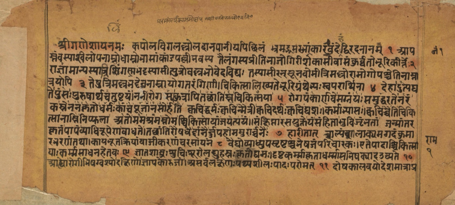 Laghuyogataraṅgiṇī, page 3
