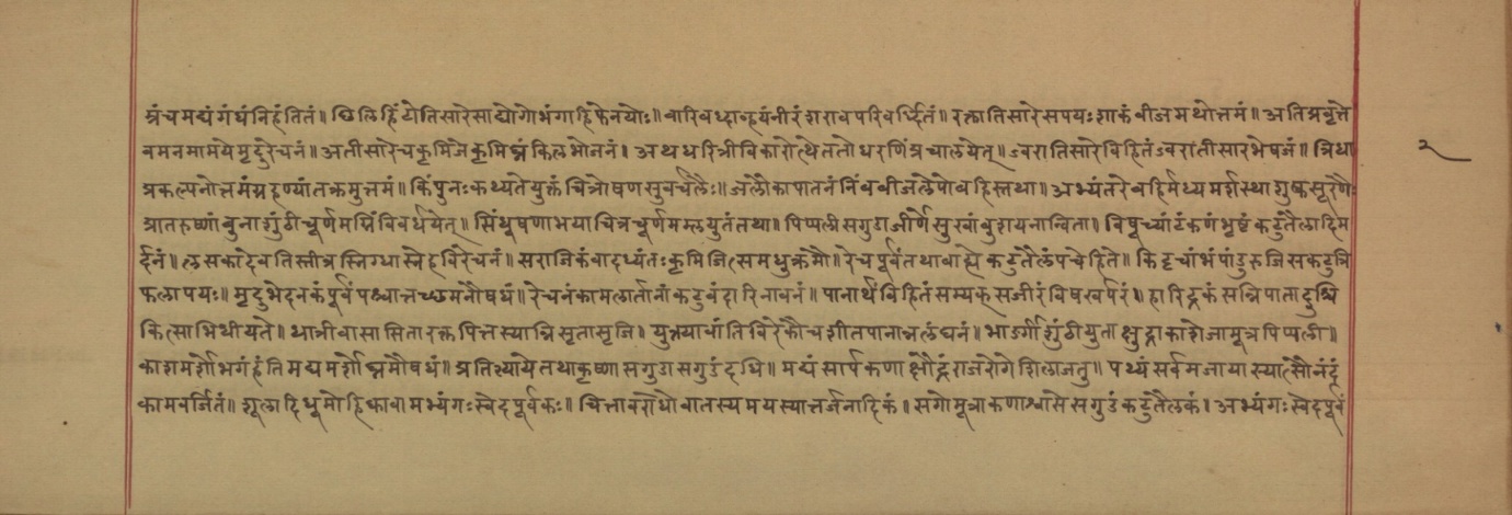 Vaidyasarvasvagrantha, page 6