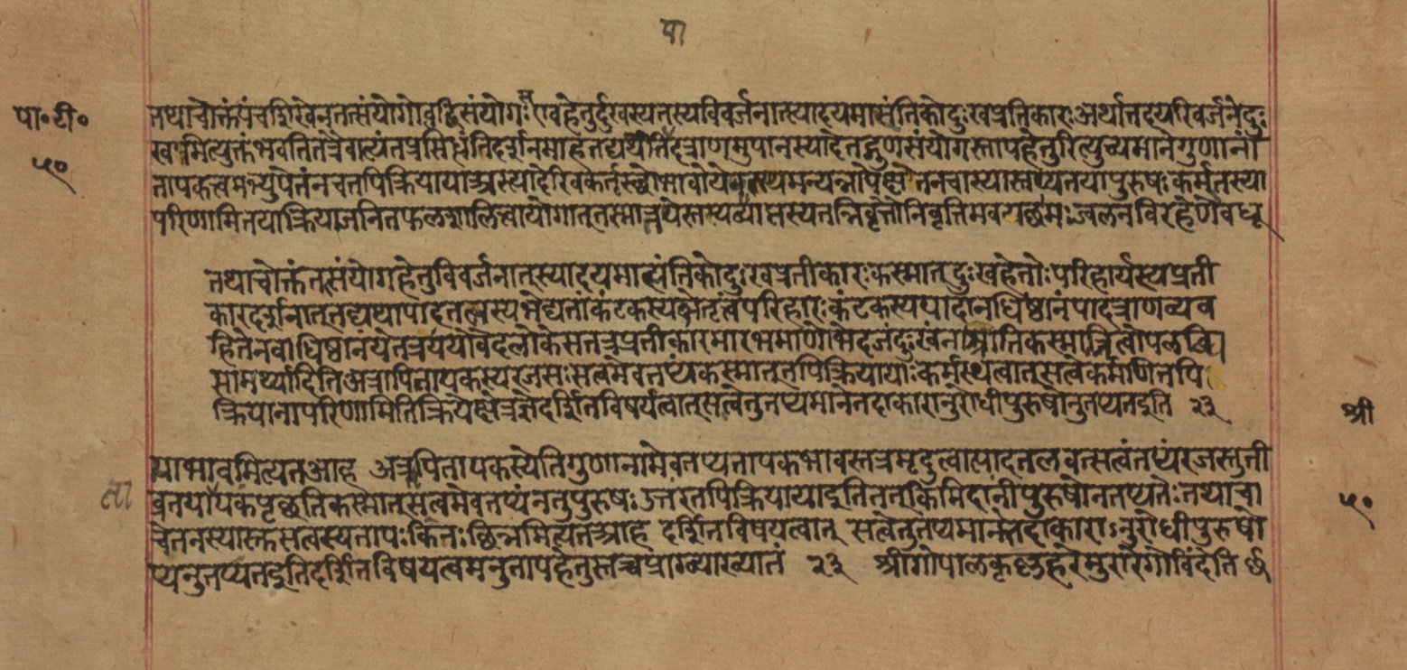 Yogasūtrabhāṣya, page 102