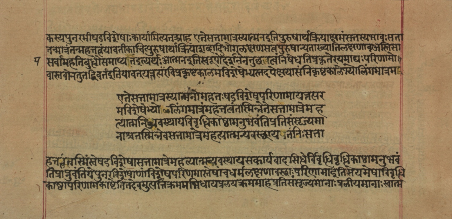 Yogasūtrabhāṣya, page 107