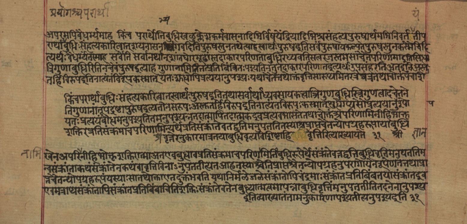 Yogasūtrabhāṣya, page 111