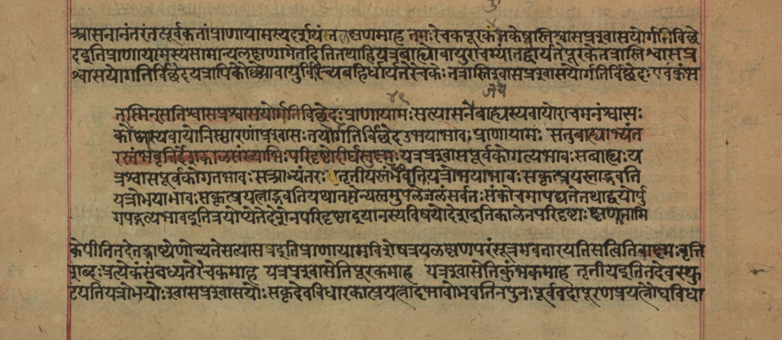 Yogasūtrabhāṣya, page 132