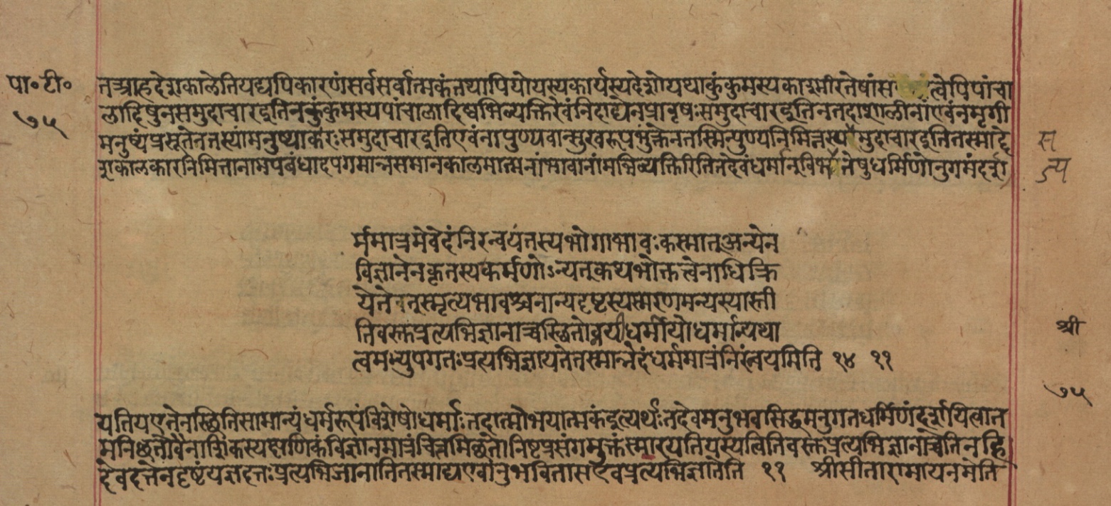 Yogasūtrabhāṣya, page 151