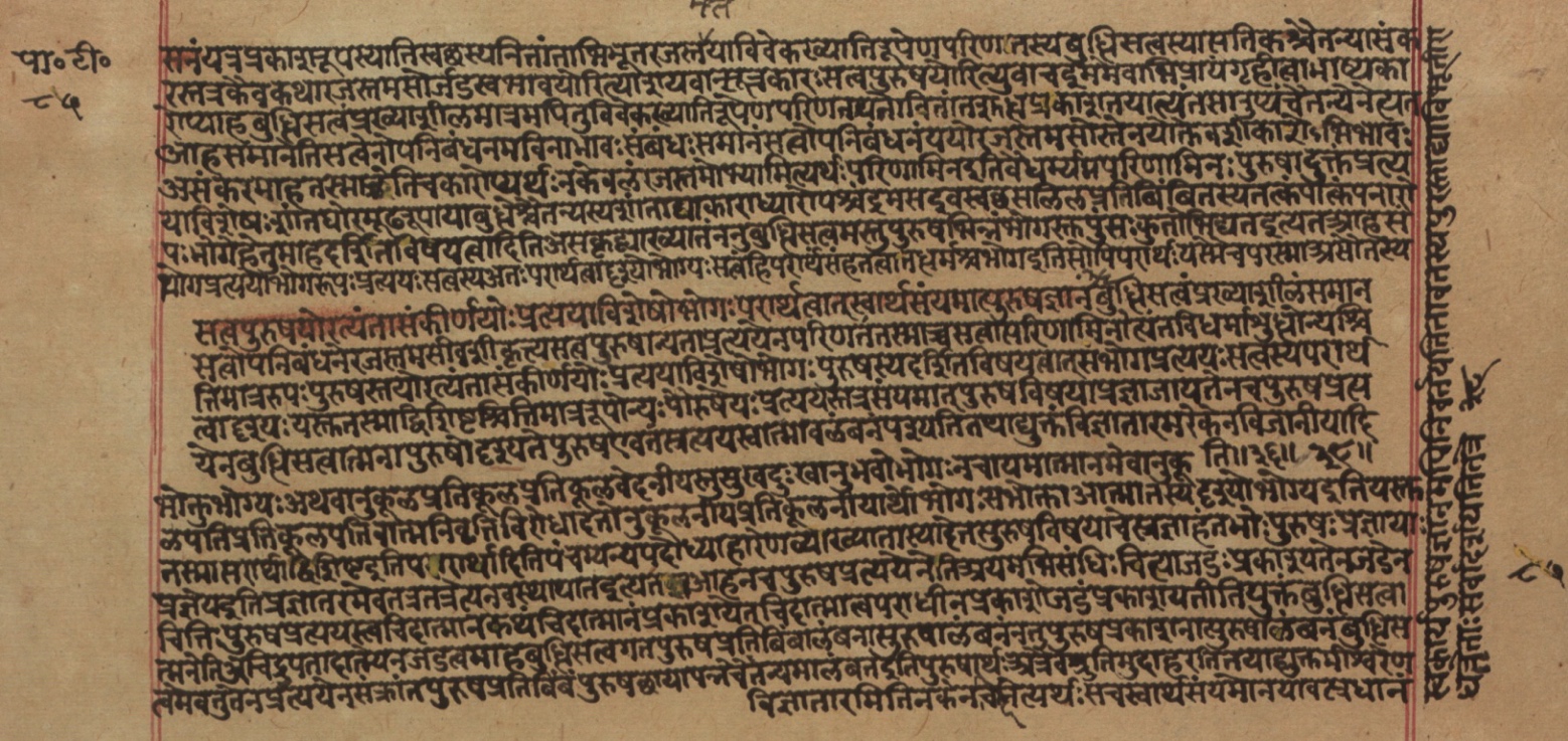 Yogasūtrabhāṣya, page 171