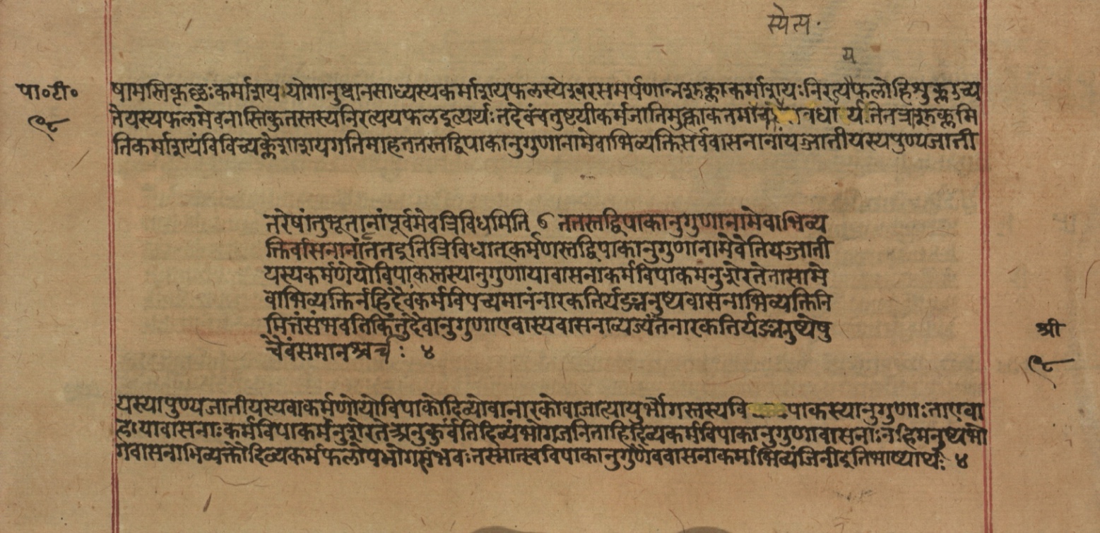 Yogasūtrabhāṣya, page 197