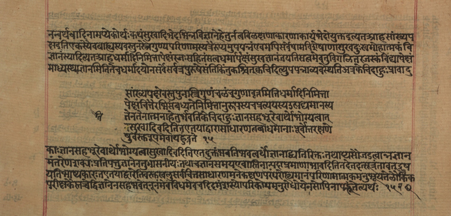 Yogasūtrabhāṣya, page 208