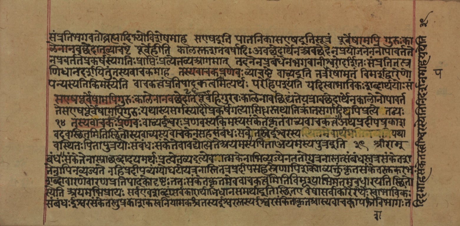 Yogasūtrabhāṣya, page 41