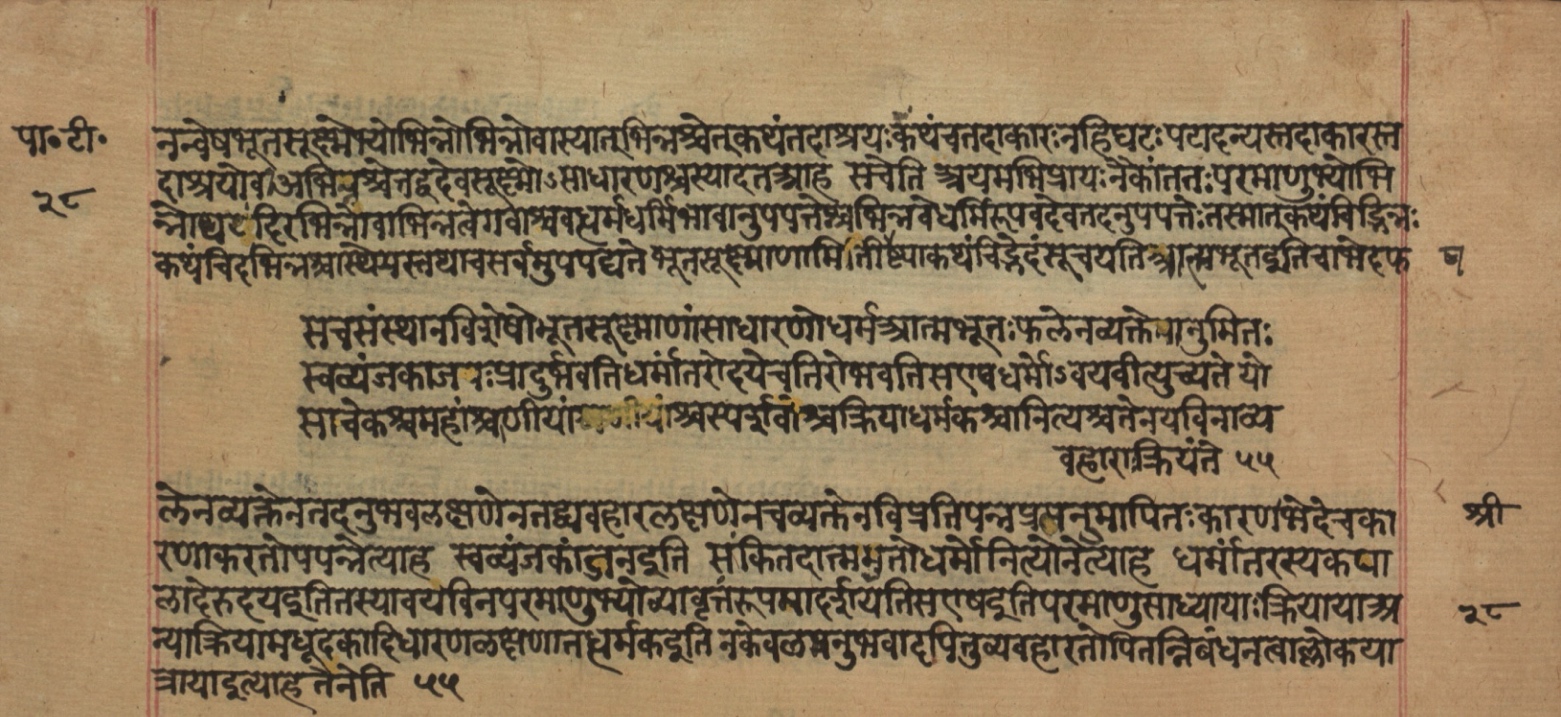 Yogasūtrabhāṣya, page 58