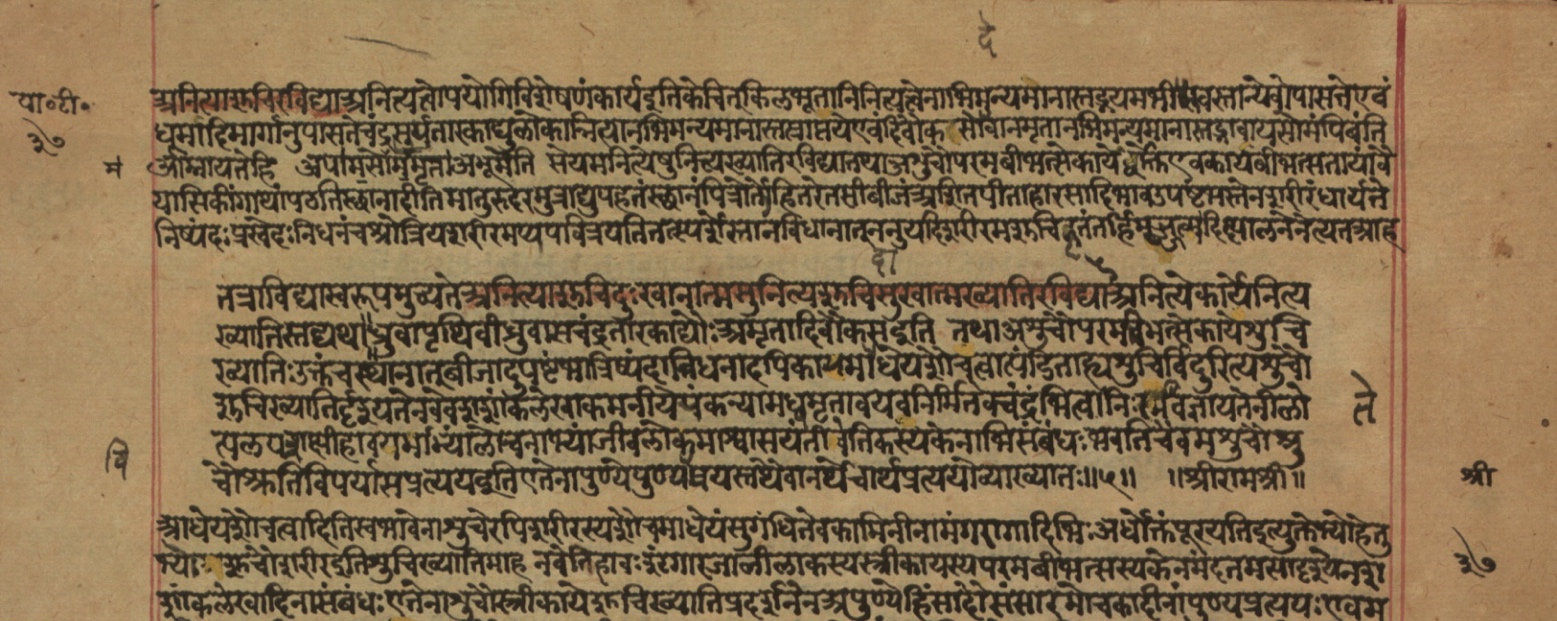 Yogasūtrabhāṣya, page 76