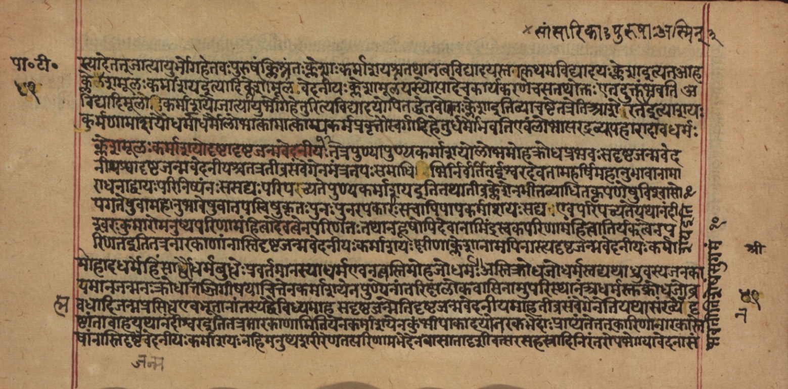 Yogasūtrabhāṣya, page 84