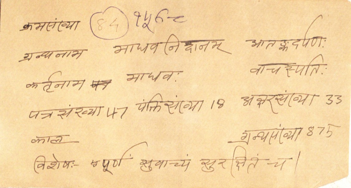 Mādhavanidāna 2, page 2