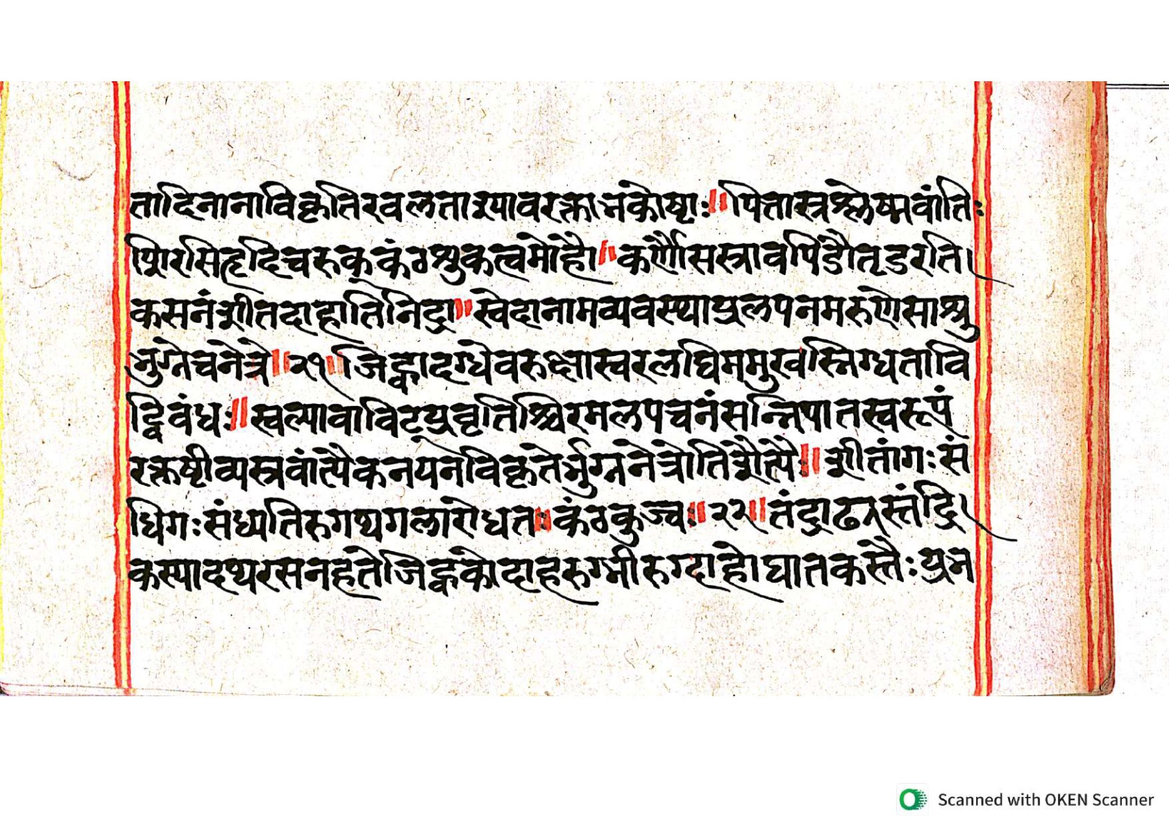 Vṛttamāṇikyamālā, page 10