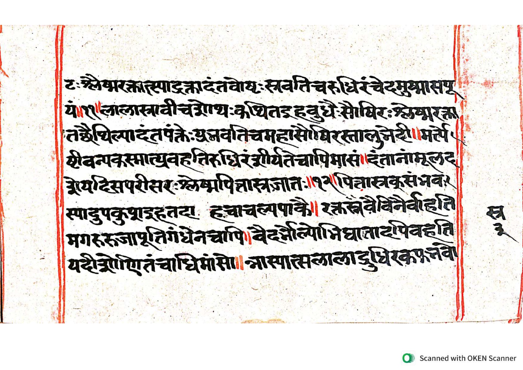 Vṛttamāṇikyamālā, page 110