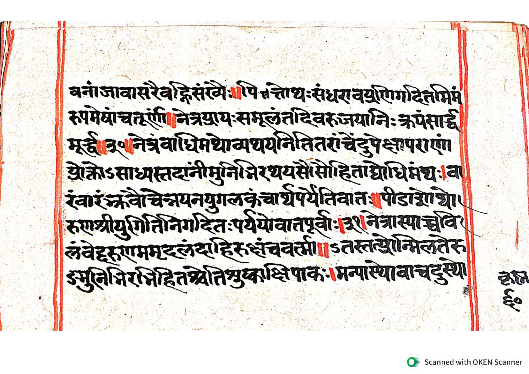 Vṛttamāṇikyamālā, page 119