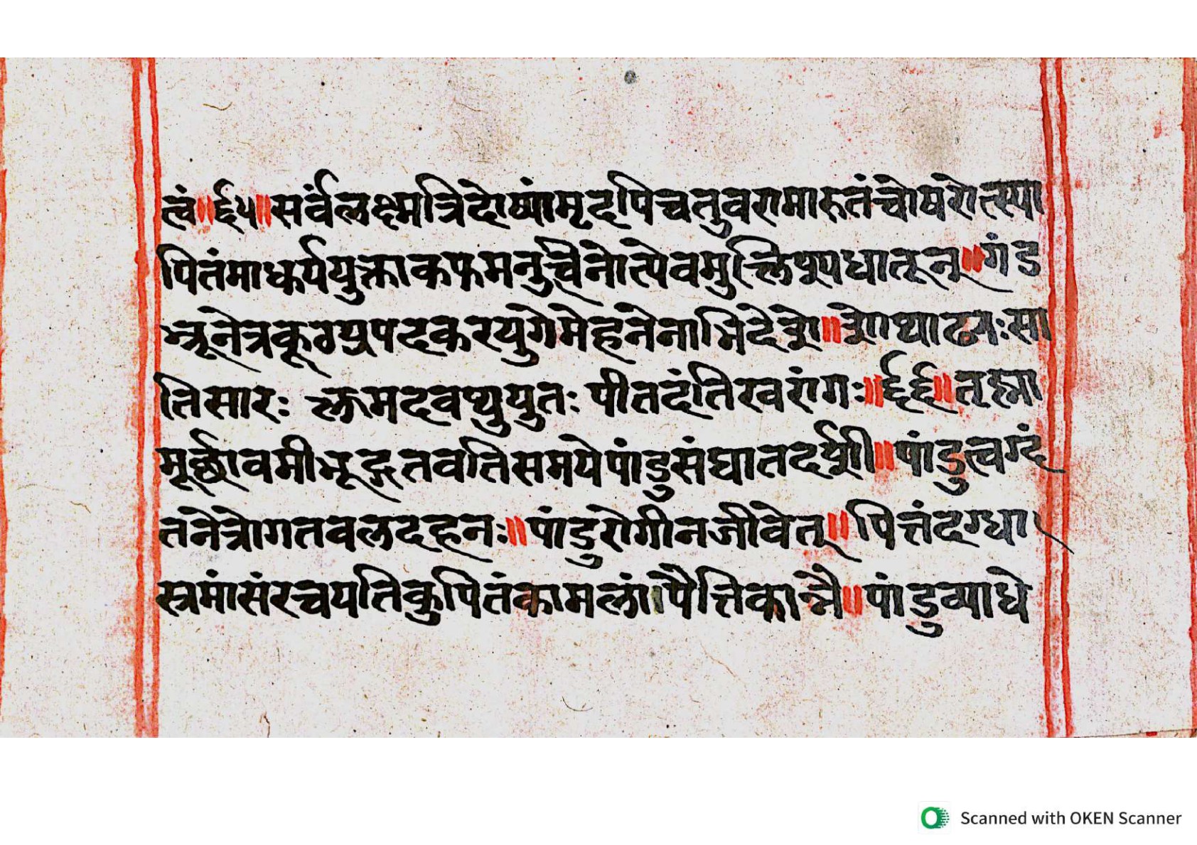 Vṛttamāṇikyamālā, page 30