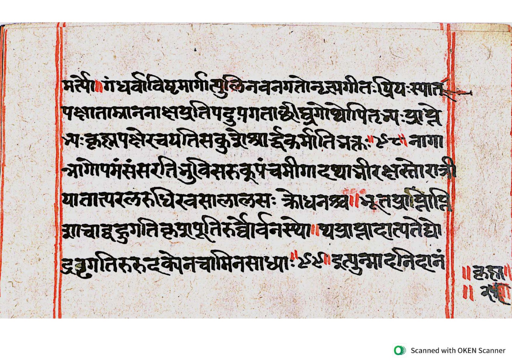 Vṛttamāṇikyamālā, page 49