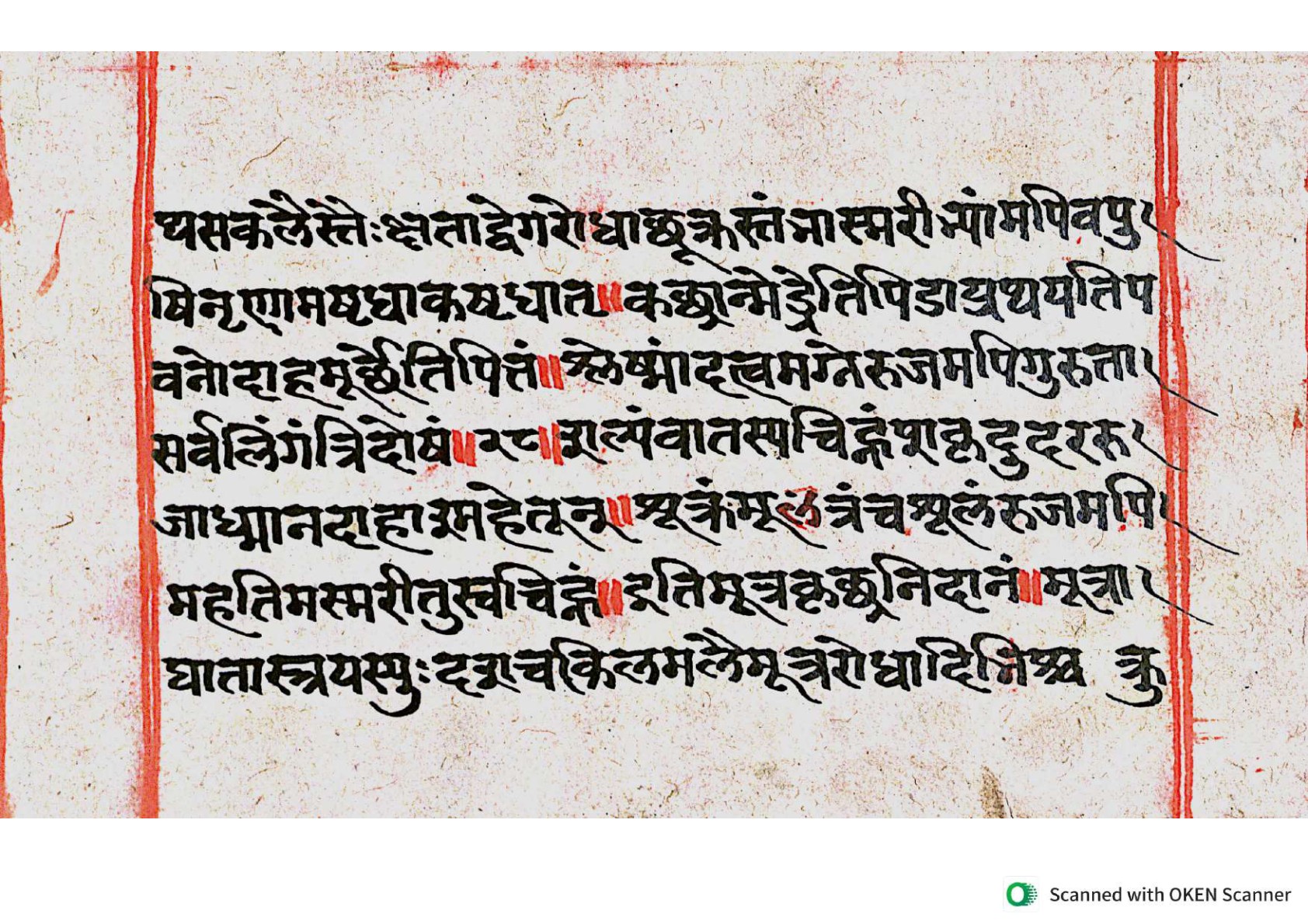 Vṛttamāṇikyamālā, page 65