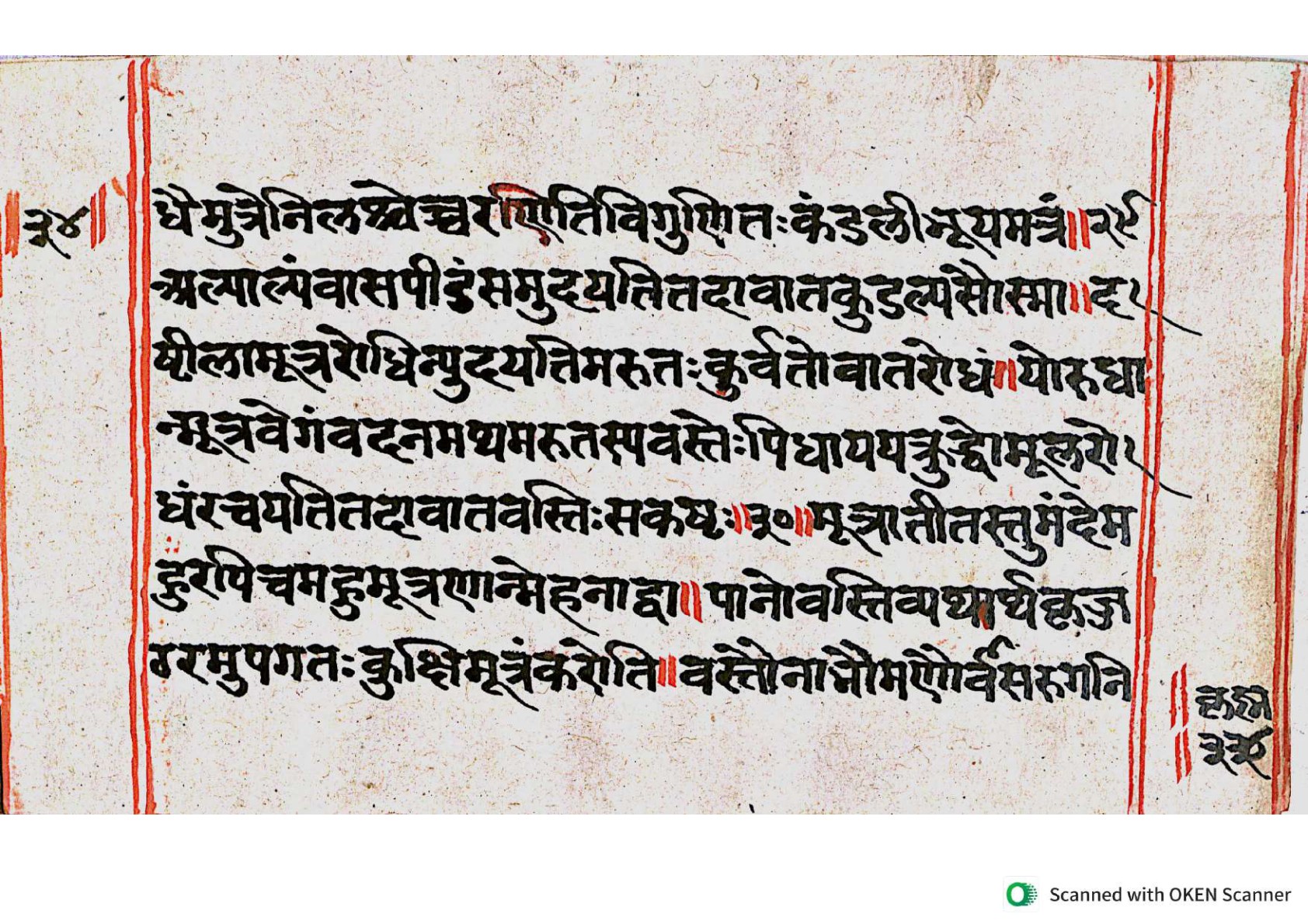 Vṛttamāṇikyamālā, page 66
