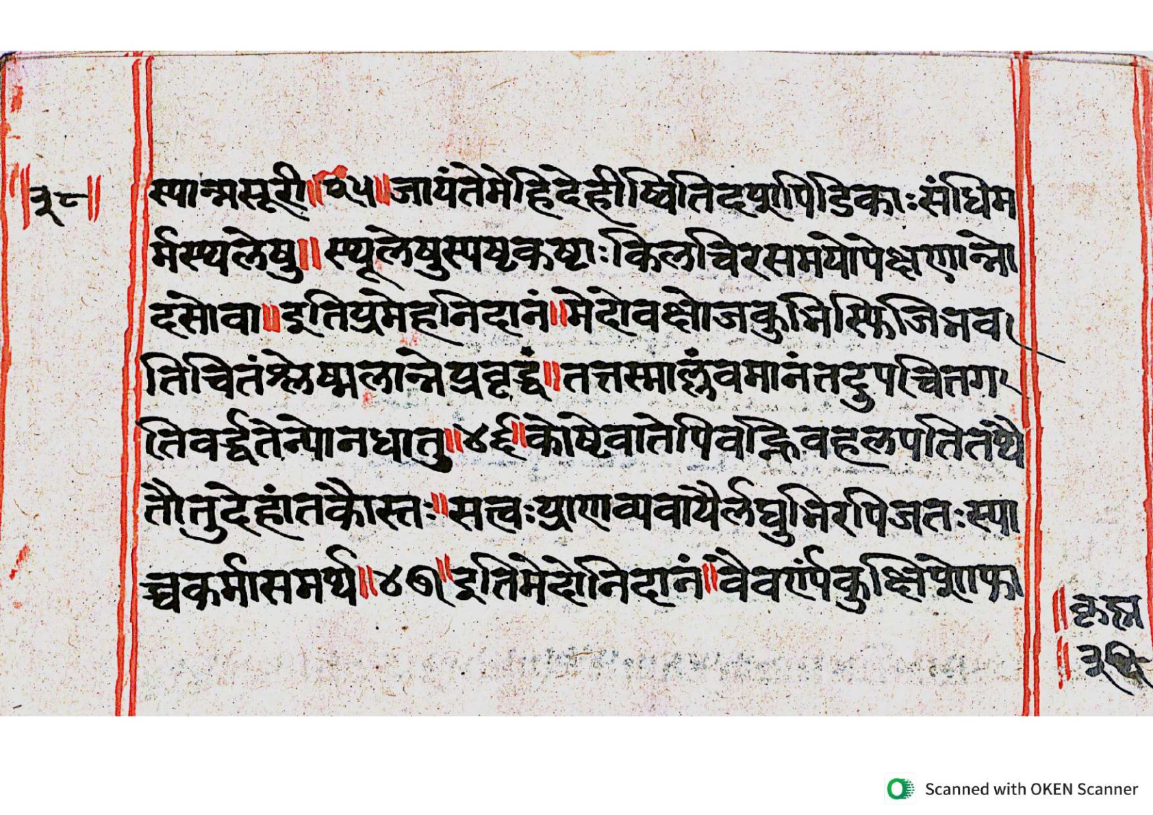 Vṛttamāṇikyamālā, page 74