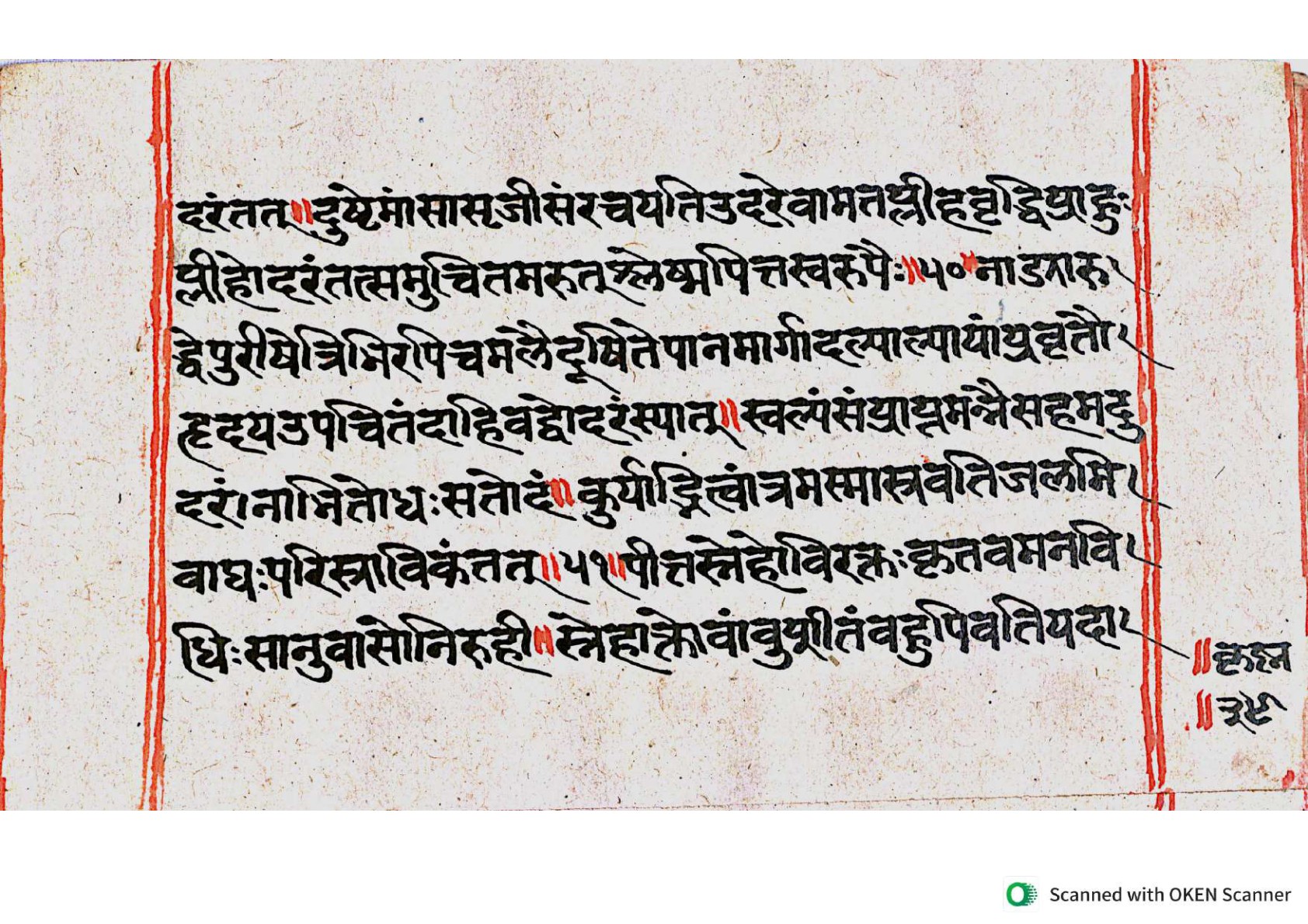 Vṛttamāṇikyamālā, page 76