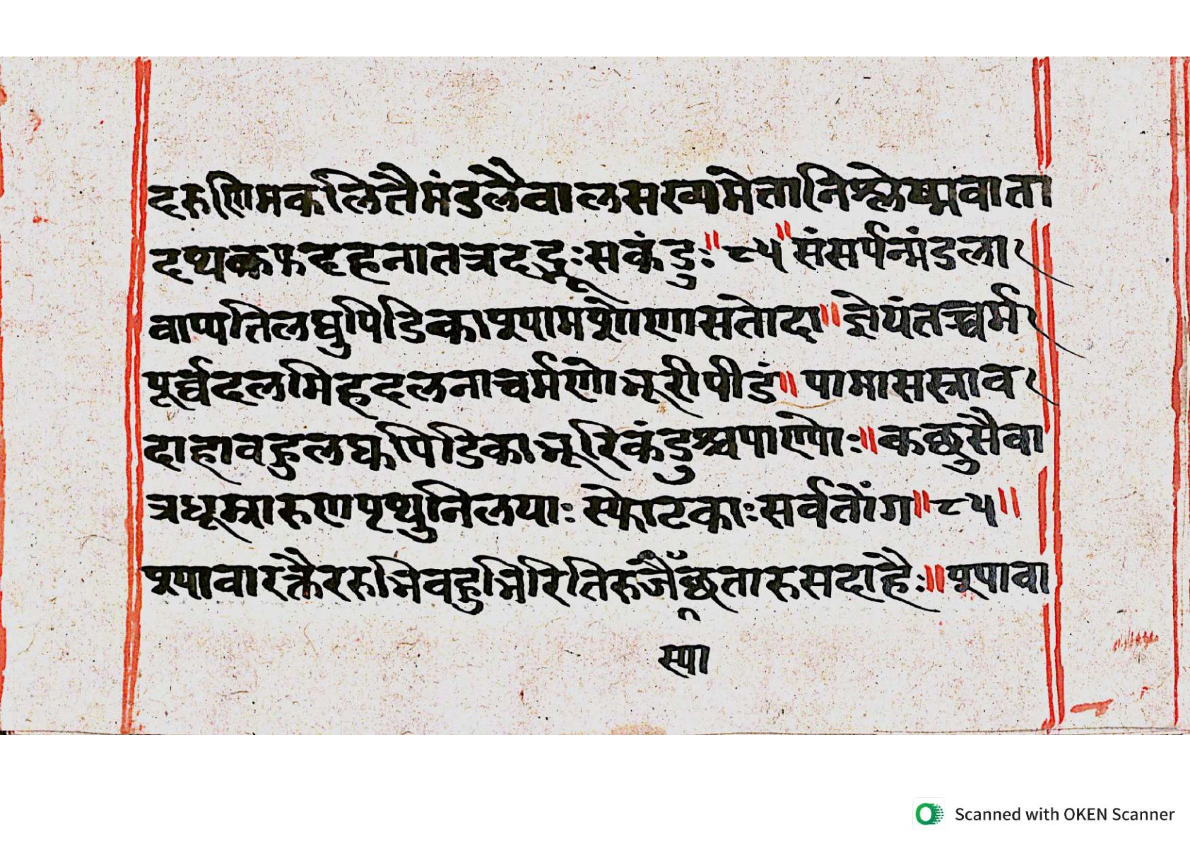 Vṛttamāṇikyamālā, page 95