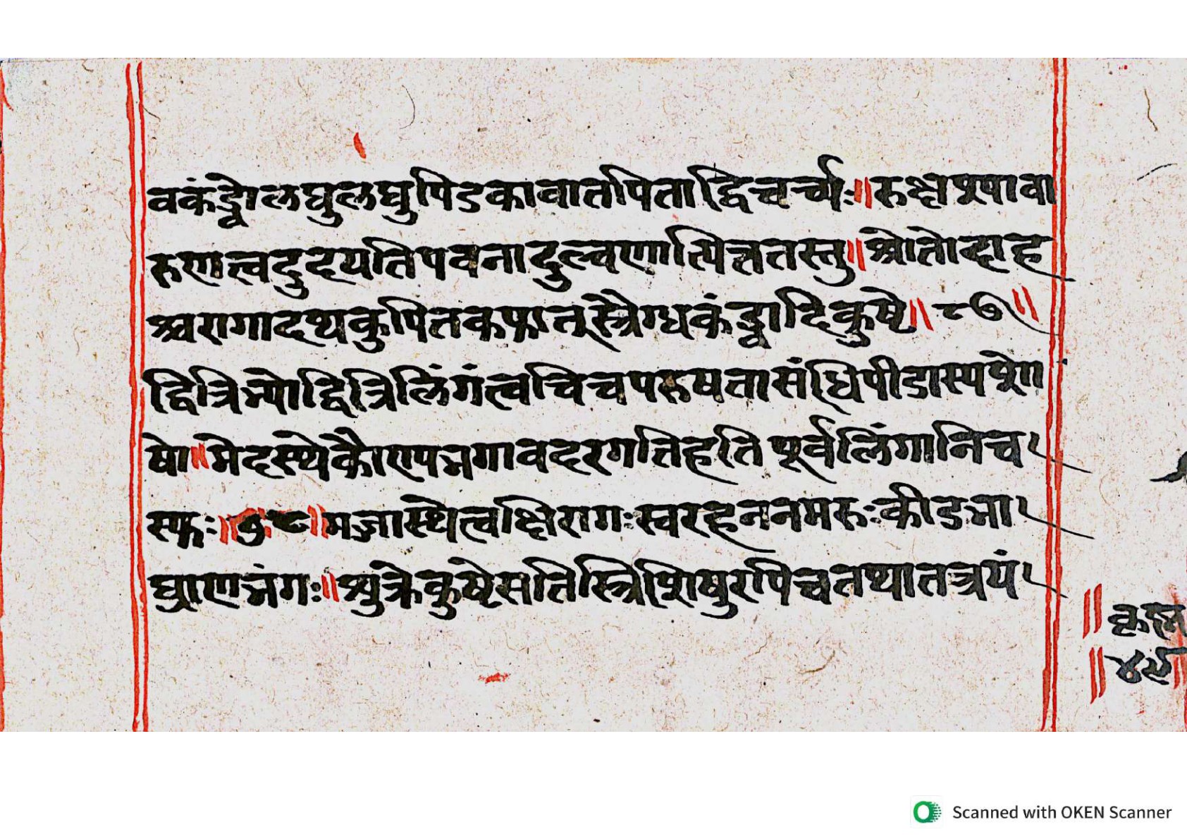 Vṛttamāṇikyamālā, page 96