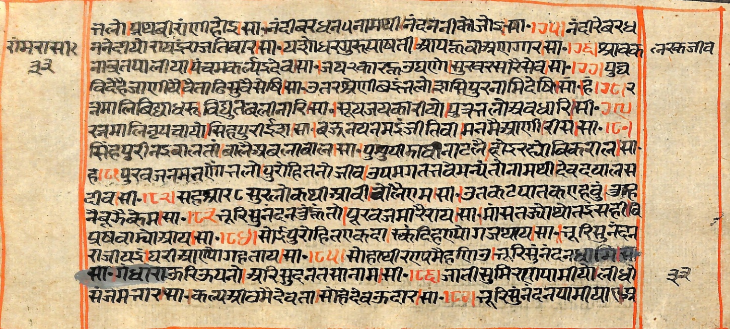 Rāmayaśorasāyana, page 67